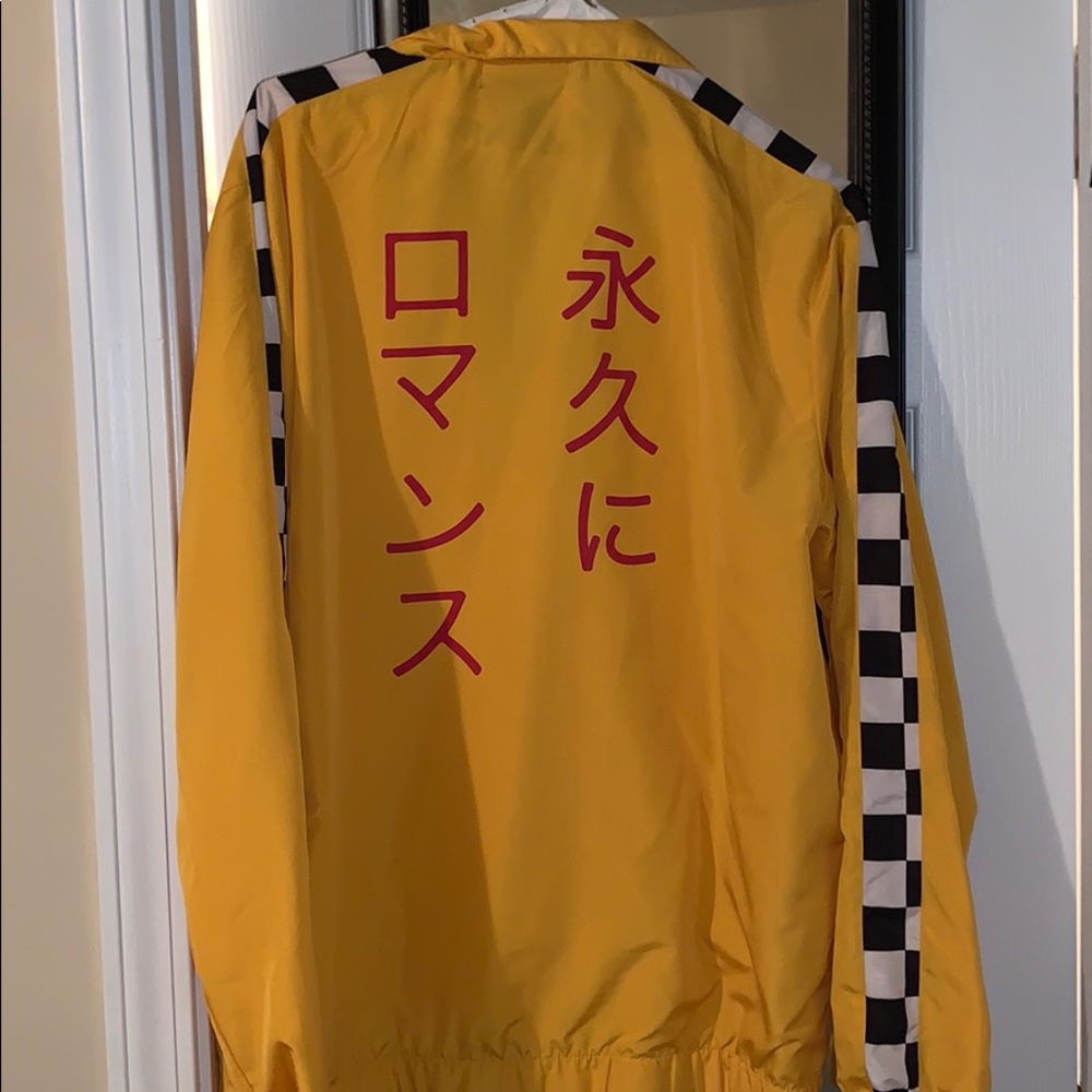 Large jacket.